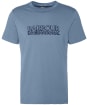 Men's Barbour International Hardy Graphic T-Shirt - Dusty Blue