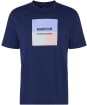 Men's Barbour International Triptych Graphic T-Shirt - Pigment Navy