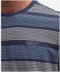 Men's Barbour International Putney Striped T-Shirt - Navy