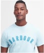 Men's Barbour Terra Dye T-Shirt - Sky