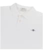 Men's GANT Original Pique Rugger Cotton Polo Shirt - White