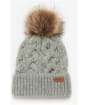 Women’s Barbour Penshaw Beanie & Scarf Set - Grey