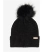 Women’s Barbour International Sparkle Hat & Scarf Set - Black