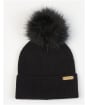 Women's Barbour International Mallory Beanie & Scarf Gift Set - Black