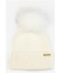 Women's Barbour International Mallory Beanie & Scarf Gift Set - Optic White