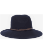 Barbour Tack Fedora Hat - Navy