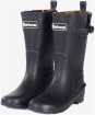 Barbour Kids Simonside Wellington Boots - Black