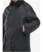 Boy's Barbour Classic Bedale Waxed Jacket, 2-9yrs - New Navy