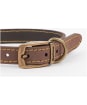 Barbour Leather Dog Collar - Brown