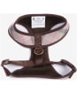 Barbour Tartan Dog Harness - Taupe / Pink Tartan