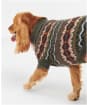 Barbour Case Fair Isle Dog Jumper - Olive