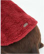 Barbour Teddy Fleece Dog Jumper - Red
