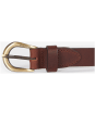 Women's Barbour Ladies Allanton Leather Belt - Brown