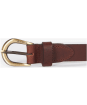 Women's Barbour Ladies Allanton Leather Belt - Brown