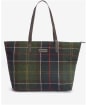 Women's Barbour Witford Tartan Tote Bag - Classic Tartan