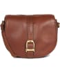 Women’s Barbour Laire Leather Saddled Bag - Brown