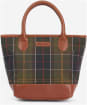 Women's Barbour Katrine Tartan Leather Tote - Classic Tartan