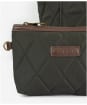 Women's Barbour Quilted Tote Bag - Olive