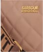 Women's Barbour International Quilted Sloane Crossbody Bag - Camel