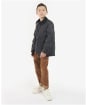 Boy's Barbour Classic Bedale Waxed Jacket, 2-9yrs - New Navy