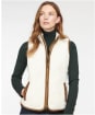 Women’s Barbour Burford Fleece Gilet - Winter Pearl