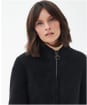 Women’s Barbour Lavenham Fleece Jacket - Black