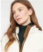 Women’s Barbour Lavenham Fleece Jacket - Winter Pearl