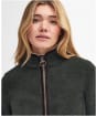 Women’s Barbour Lavenham Fleece Jacket - Olive