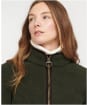 Women’s Barbour Lavenham Fleece Jacket - Olive