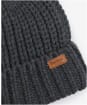 Women's Barbour Saltburn Bobble Hat - Charcoal