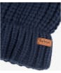 Women's Barbour Saltburn Bobble Hat - Navy