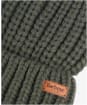 Women's Barbour Saltburn Bobble Hat - Olive