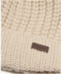 Women's Barbour Saltburn Bobble Hat - Pearl