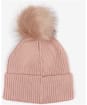 Women's Barbour International Mallory Pom Beanie - Pink