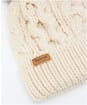 Women's Barbour Penshaw Cable Beanie - Blush Pink