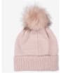 Women's Barbour International Sparkle Knit Beanie - Pink