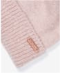 Women's Barbour International Sparkle Knit Beanie - Pink