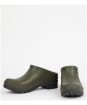 Women's Barbour Quinn Clog Wellingtons - Olive