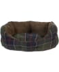 Barbour 30” Luxury Dog Bed - Classic Tartan