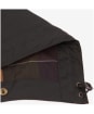Women’s Barbour Re-engineered Hood - Olive / Classic Tartan
