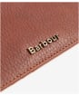 Women's Barbour Laire Leather Card Holder - Brown / Classic