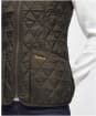 Women's Barbour Betty Quilted Waistcoat / Zip-In Liner - Dark Olive