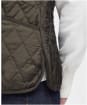 Women's Barbour Betty Quilted Waistcoat / Zip-In Liner - Dark Olive