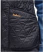 Women's Barbour Betty Fleece Waistcoat / Zip-In Liner - Black