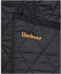 Women's Barbour Betty Fleece Waistcoat / Zip-In Liner - Black