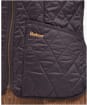 Women's Barbour Betty Fleece Waistcoat / Zip-In Liner - Brown