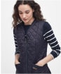 Women's Barbour Betty Fleece Waistcoat / Zip-In Liner - Navy