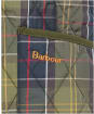 Women's Barbour Quilted Tartan Betty Waistcoat / Zip-In Liner - Classic Tartan