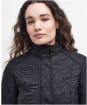 Women's Barbour Cavalry Polarquilt Jacket - Black