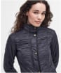 Women's Barbour Cavalry Polarquilt Jacket - Navy